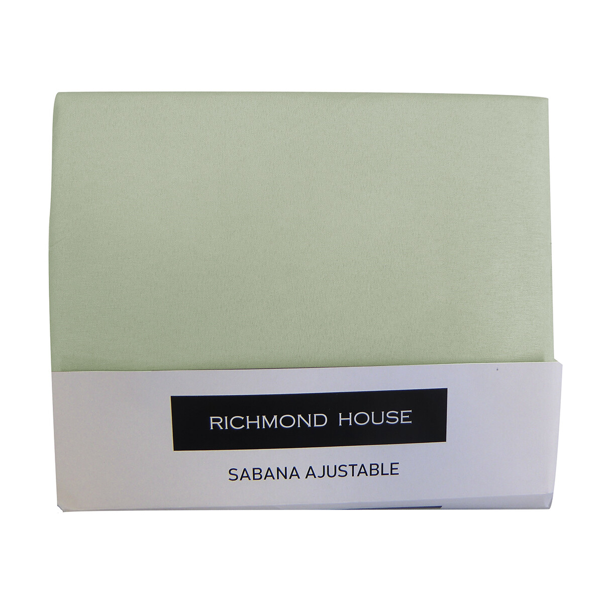 Sábana Ajustable 2 plazas Richmond House 100% Microfibra - VERDE 