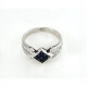 Anillo Oro 18K Con Brillantes Y Zafiros Anillo Oro 18K Con Brillantes Y Zafiros