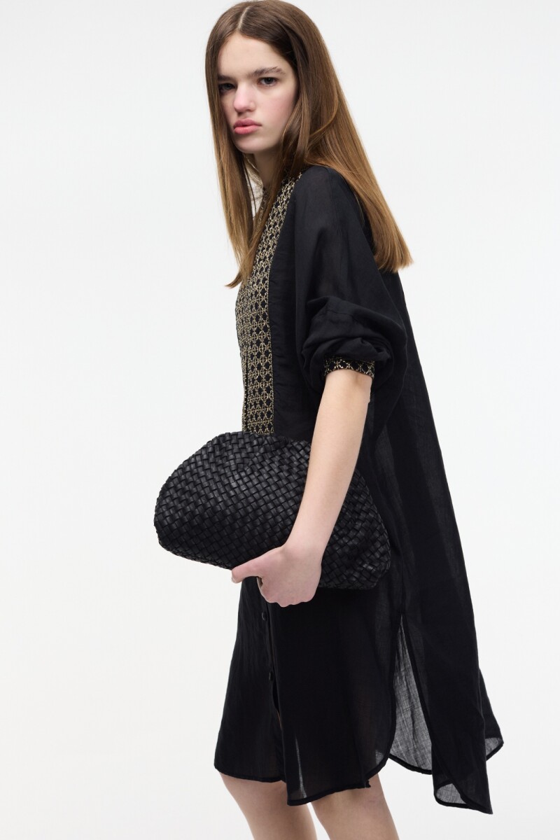 VESTIDO TÚNICA Negro