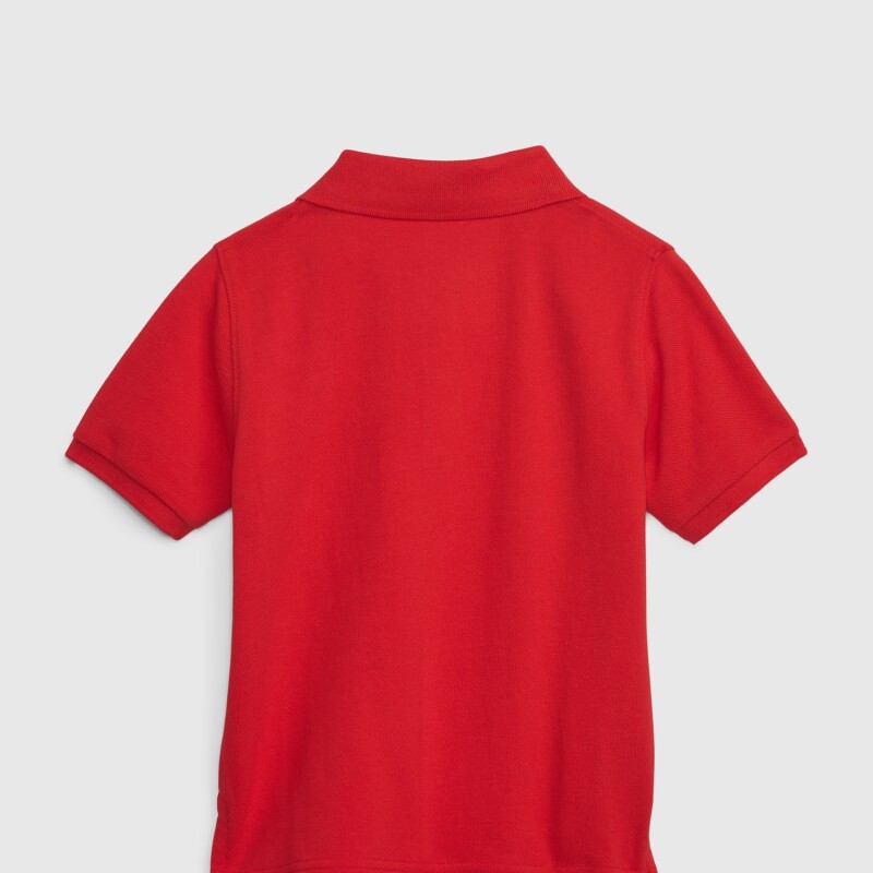 V-IE LOGO POLO PURE RED V2