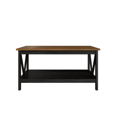 MESA RATONA CENTRAL MADERA NEGRO VENDETTA NEG/NAT