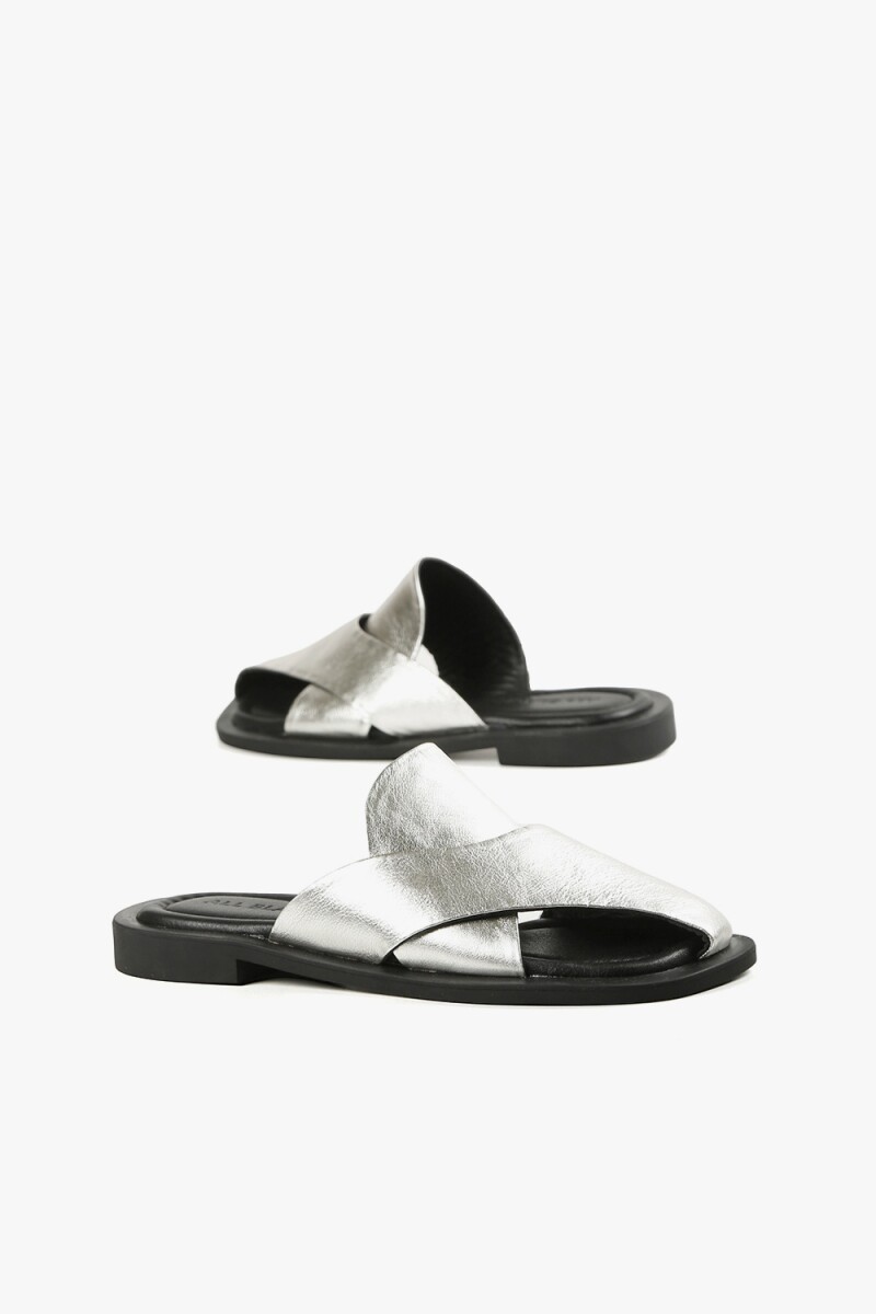 SANDALIA TOE SLIDE Plata