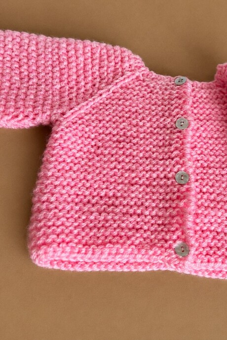 Saco New Born Rosado
