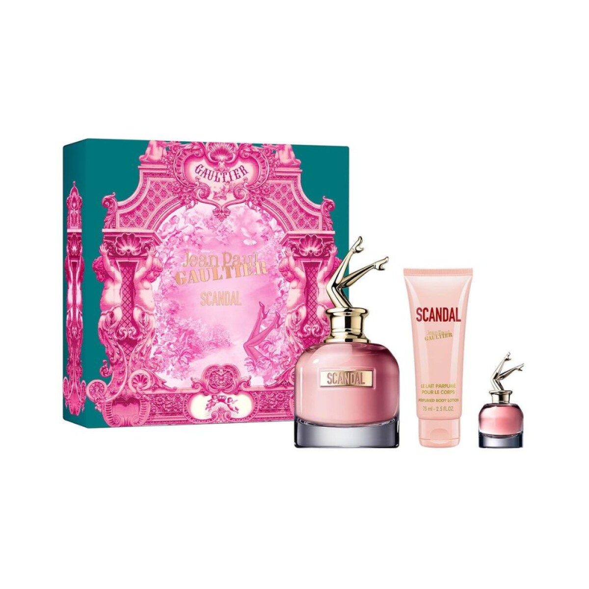 Jean Paul Gaultier Scandal - Set Perfume Femenino + Loción Corporal 