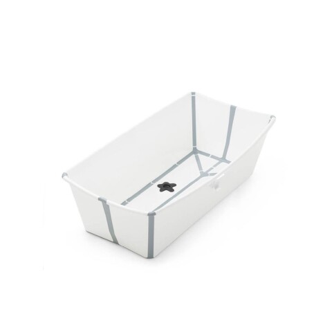 BAÑOXL Baño Stokke Flexibath Xl Plegable Blanco Y Gris