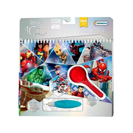 Libro para Colorear con Agua Wow Xl Marvel Disney 001