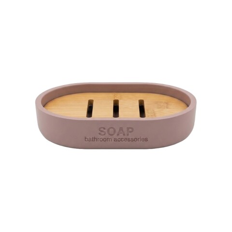JABONERA BEIGE/BAMBU Unica