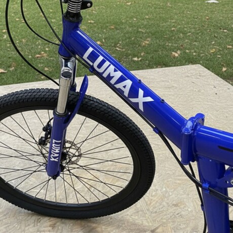 Bicicleta de montaña plegable rodado 26 Lumax Azul
