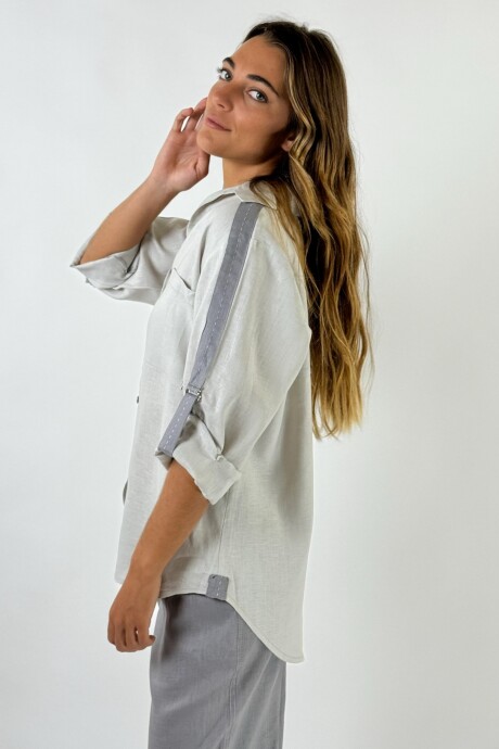 CAMISA BELLINI LINO Crudo