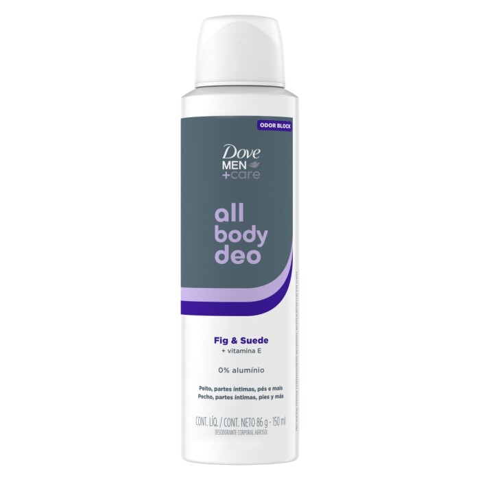 DOVE MEN DEO AERO AOB FIG SUEDE X 150ML única