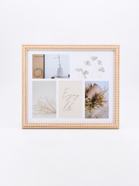 CUADRO PARA FOTOS MADERA