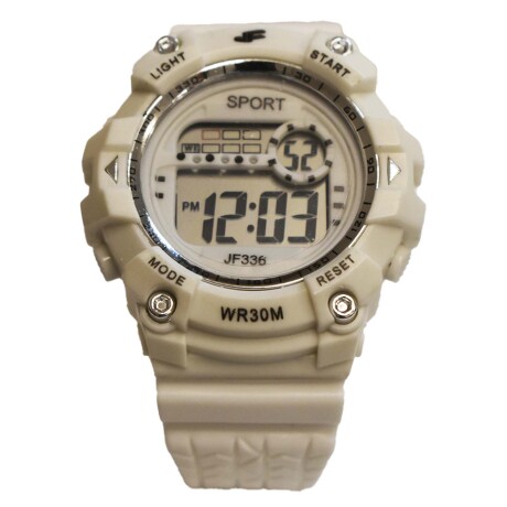 Reloj Deportivo Unisex de Pulsera Waterproof Pantalla Luz Blanco