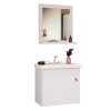 Mueble Baño Arte Dalva Madera 46x44.8 Cm C/bacha Blanco Mueble Baño Arte Dalva Madera 46x44.8 Cm C/bacha Blanco