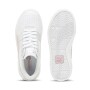 Cali Court Lth W - Mujer White/Pink