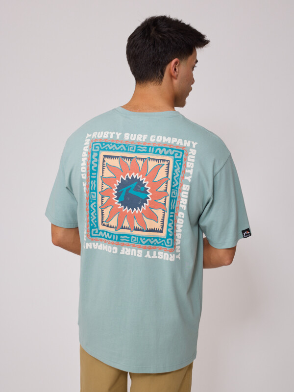 T-SHIRT ILKIAN RUSTY Verde