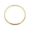 Par de alianzas clásicas en oro amarillo 18k de 2mm y doble altura bombé Par de alianzas clásicas en oro amarillo 18k de 2mm y doble altura bombé