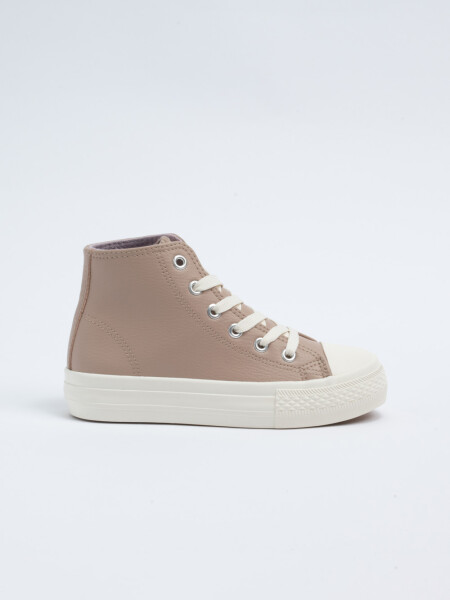 Bota acordonada Lila