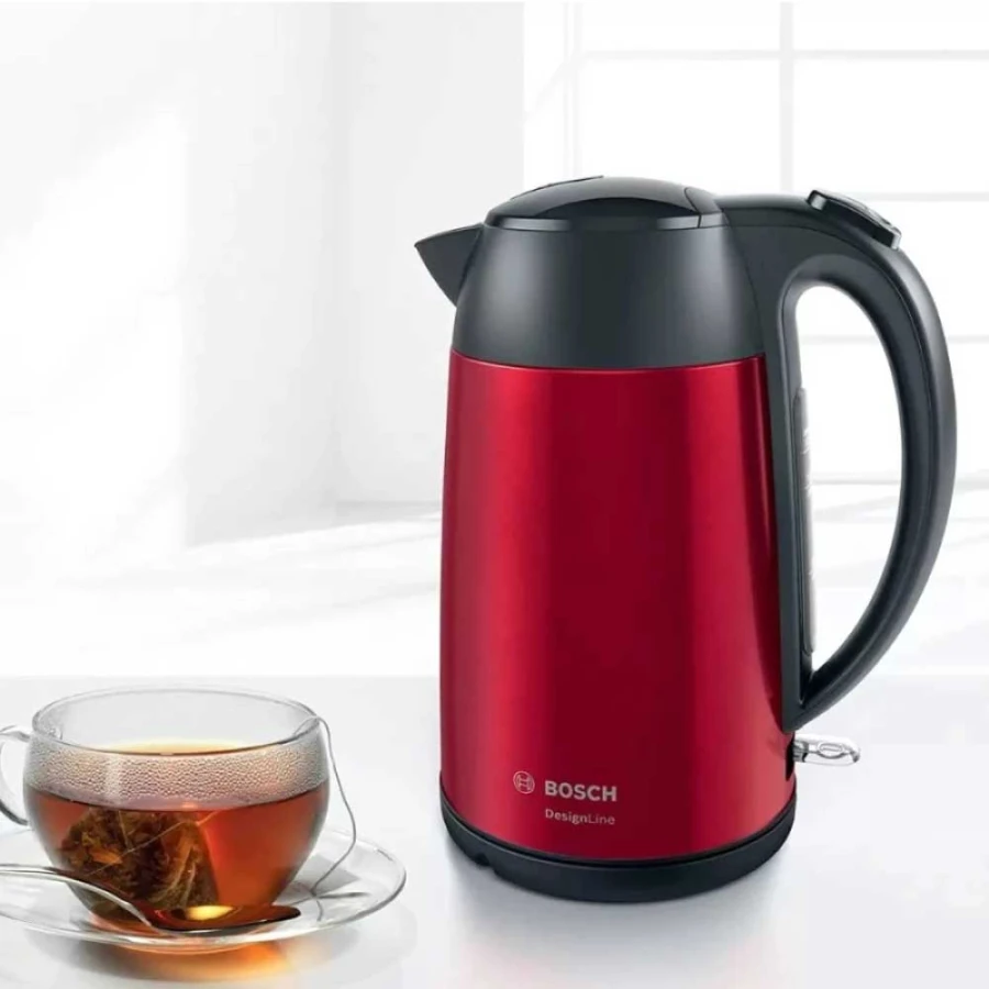 Hervidor de Agua Rojo Bosch TWK3P424 Hervidor de Agua Rojo Bosch TWK3P424
