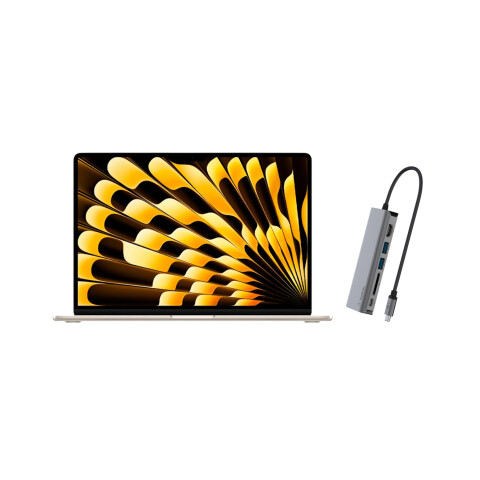 MacBook Air 13" M2 16GB RAM 256GB + Hub Belkin 6 en 1 MacBook Air 13" M2 16GB RAM 256GB + Hub Belkin 6 en 1