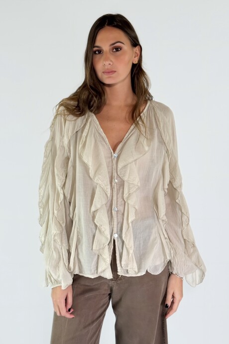 CAMISA RAVELLO Beige