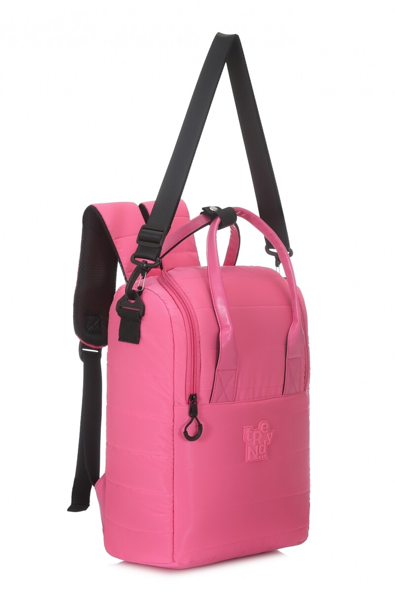 Mochila Matera Puffer Rosa