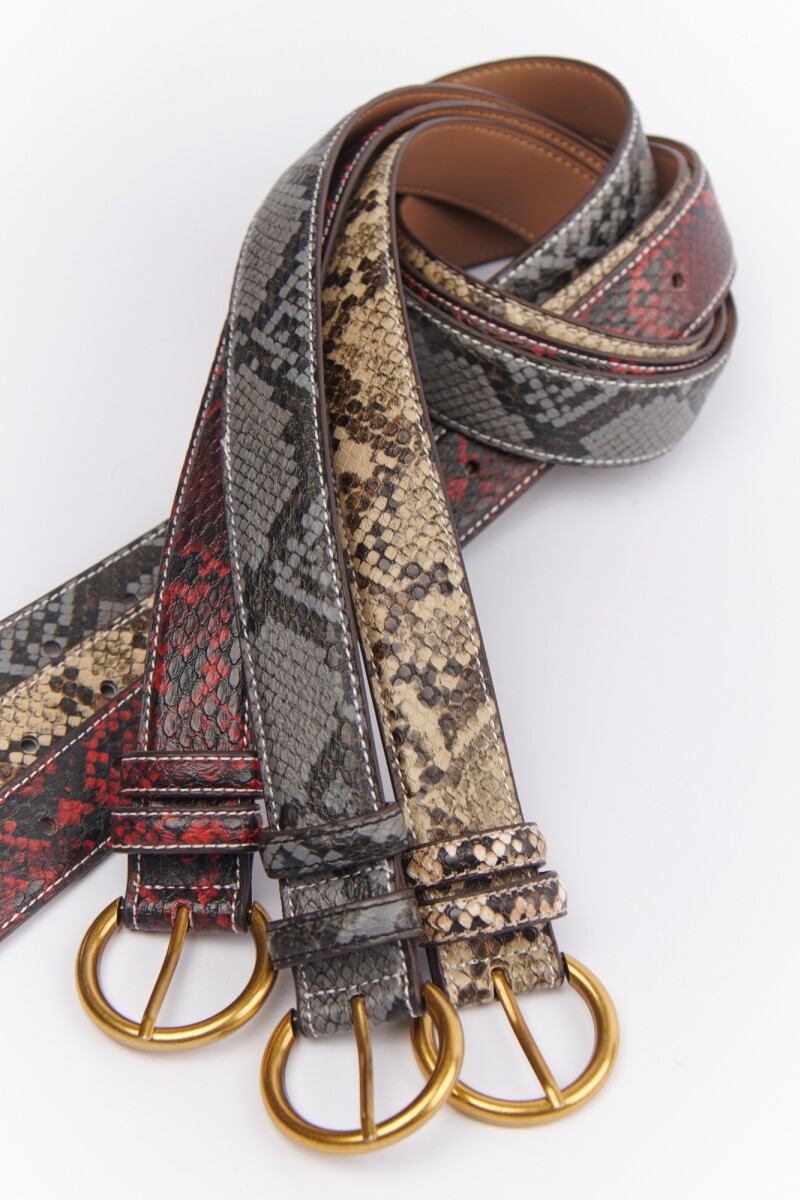 CINTO SNAKE BEIGE