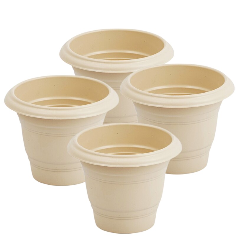 Set x4 Maceta redonda 600 ml ARENA