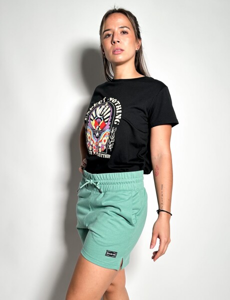 Remera estampada Lizzy Negro