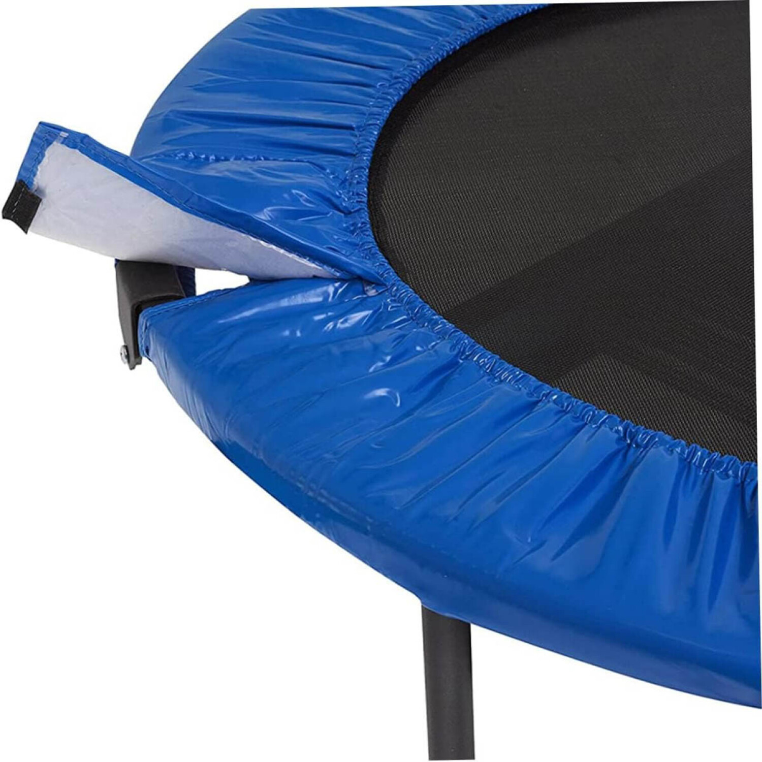 Cubierta Proteccion Borde Cama Elastica Homcom Plástico Pe 366cm,azul
