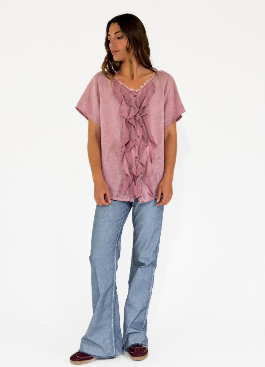 CAMISA TROPEA - PURPURA 