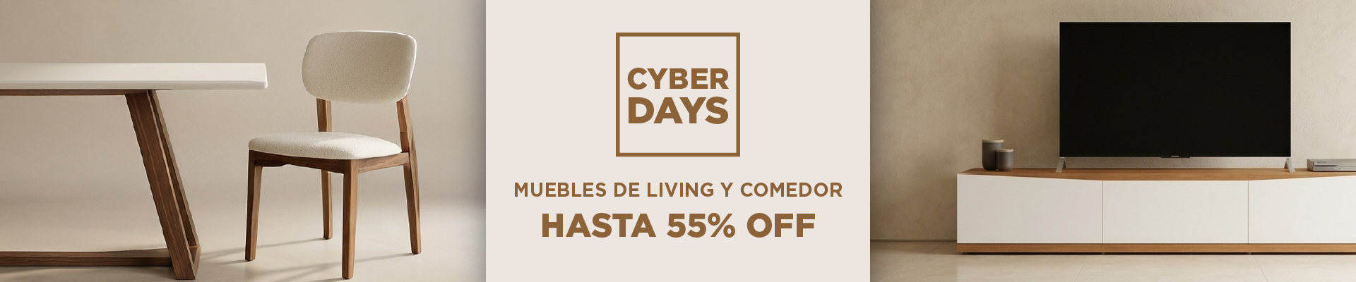 CYBER MUEBLES LIVING COMEDOR