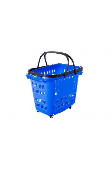 Carro De Supermercado Azul Carro De Supermercado Azul