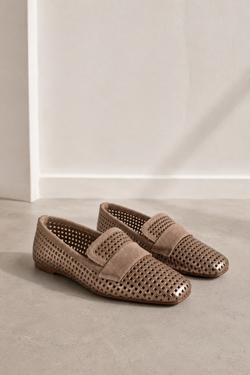 Mocasin niza Champagne