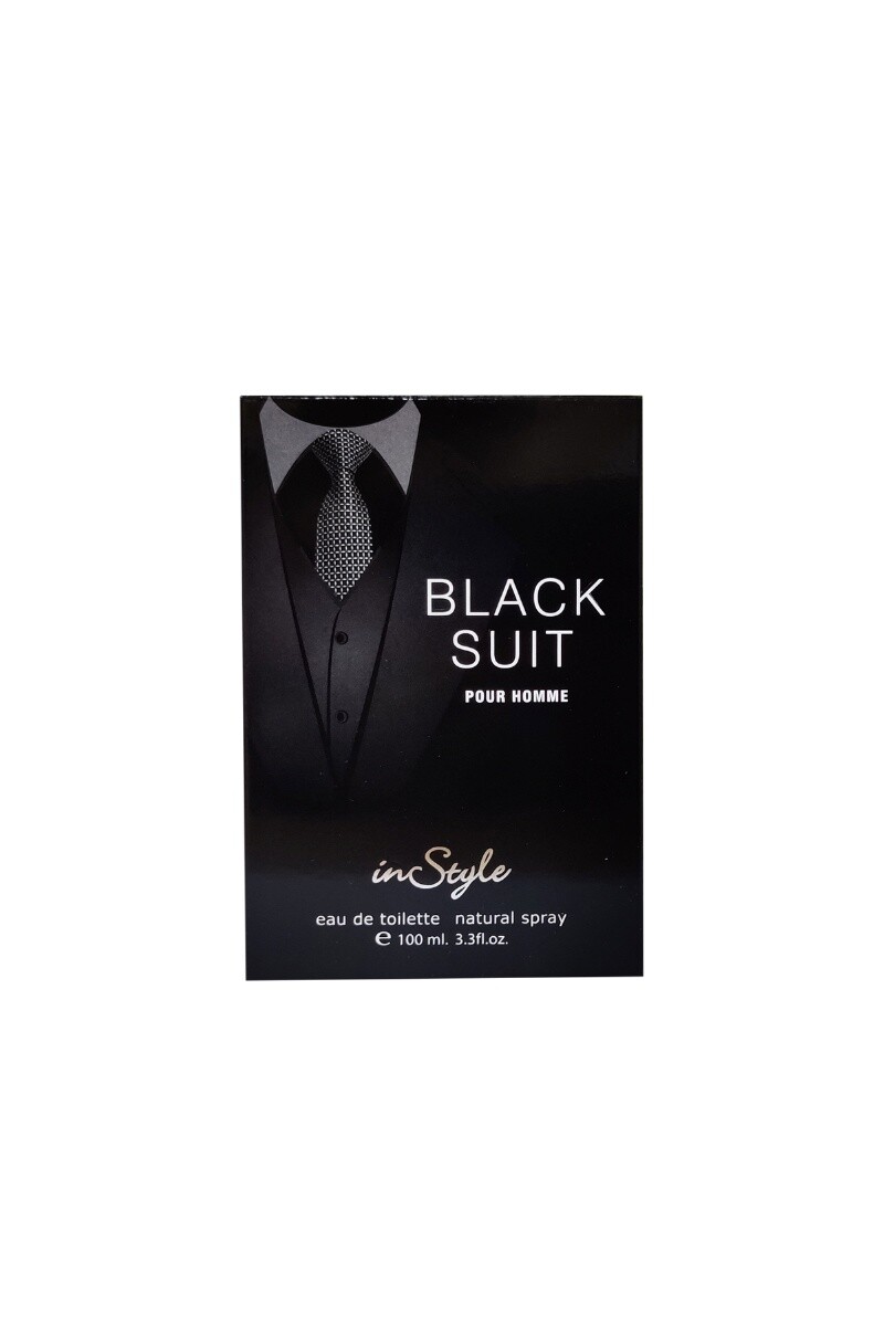 Perfume Black Suit 100ml negro