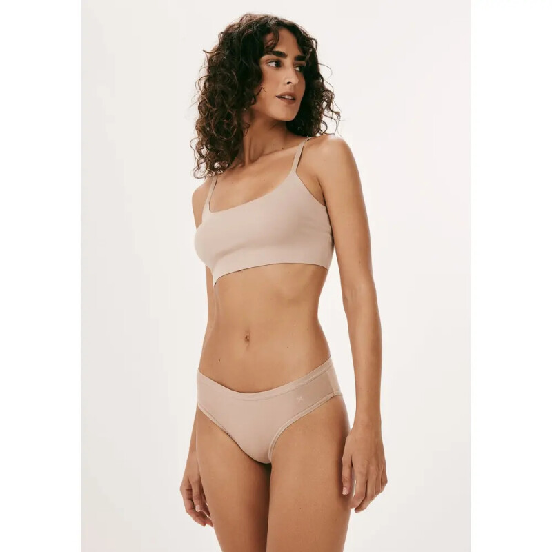 KIT COM 3 CALCINHAS FEM PRETO/BEGE/BRANCO