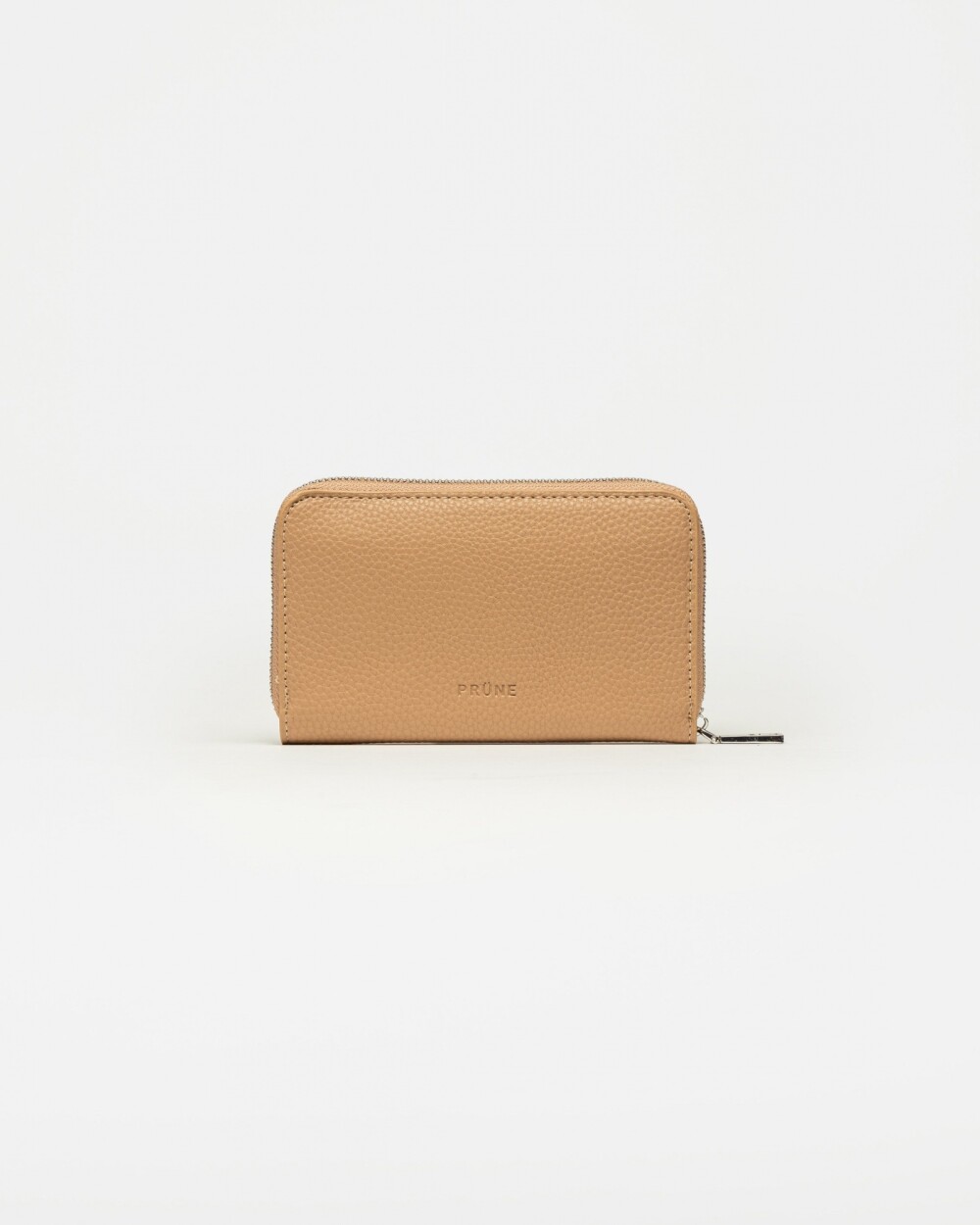 Billetera Mint en efecto cuero Camel