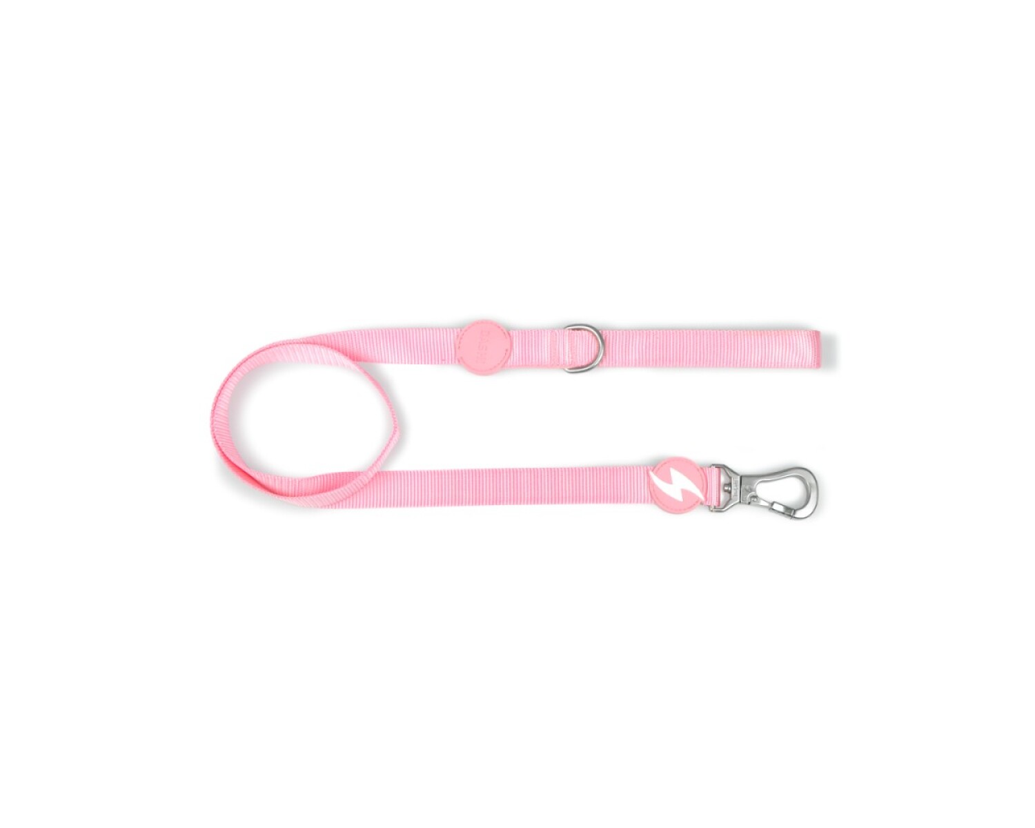 DASHI SOLID BABY PINK LEASH EXTRA SMALL 