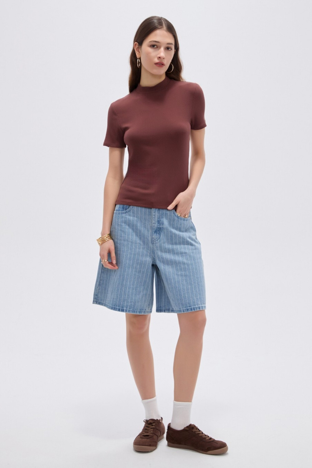 Remera Daly Marron