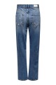 Jeans Robyn Tiro Extra Alto Light Medium Blue Denim