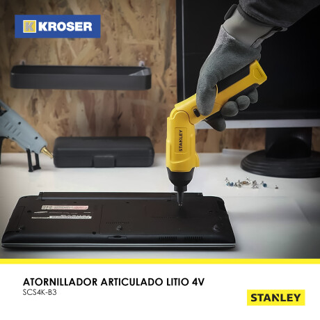 ATORNILLADOR ARTICULADO LITIO 4V SCS4K STANLEY ++ N/a