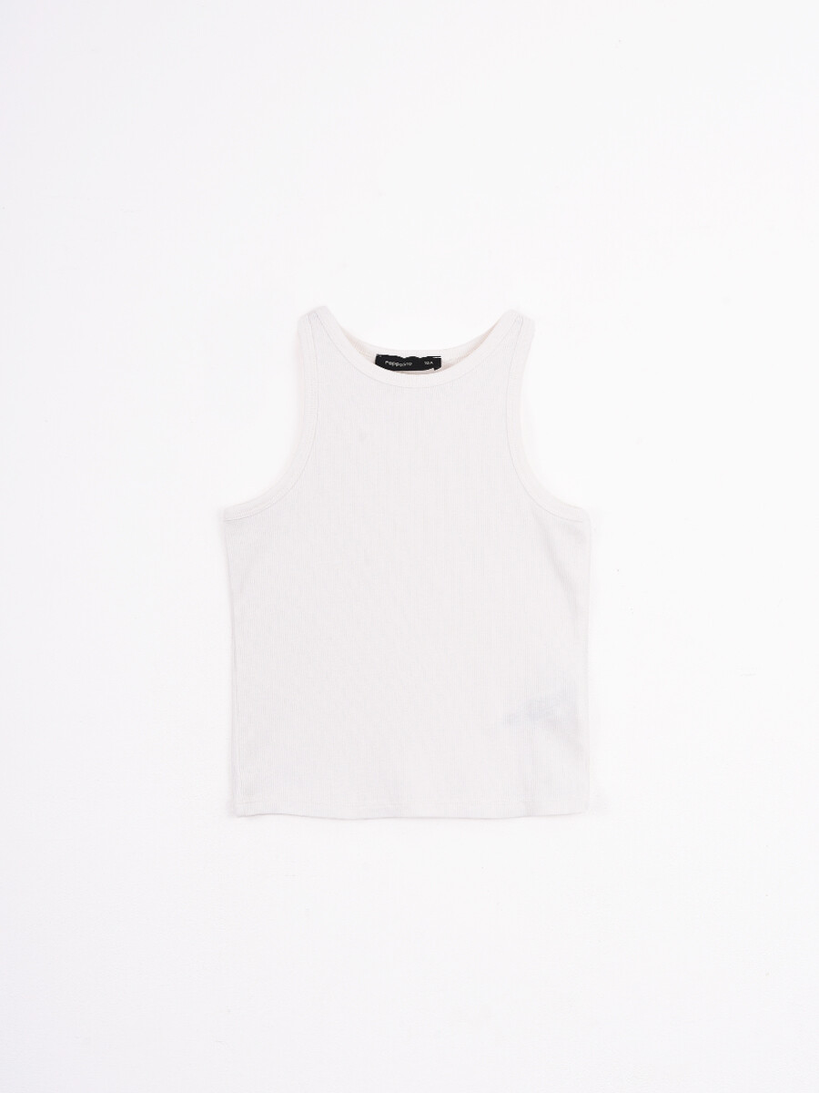 MUSCULOSA MARGARITA - OFF WHITE 