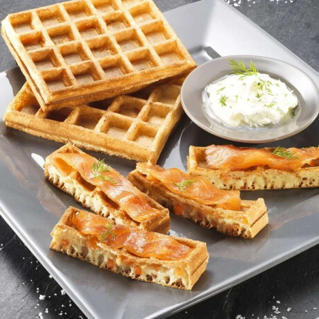 Wafflera Blanca Moulinex Waffle Time 700W Color Blanco