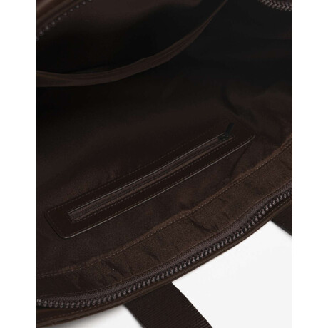 Cartera Shopper Engomado Marron chocolate