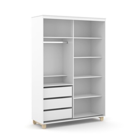PLACARD CORREDIZO MDF BLANCO ZUPPY KIDS