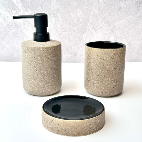 Set de Accesorios de Baño 3 Piezas en Cerámica Set de Accesorios de Baño 3 Piezas en Cerámica