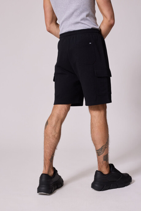 BERMUDA FELPA ELISO DIXIE Negro