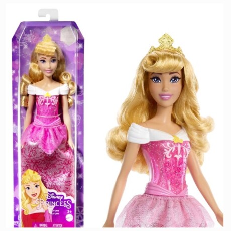Muñeca Disney Princesas Aurora Falda con Brillos 30 cm 001
