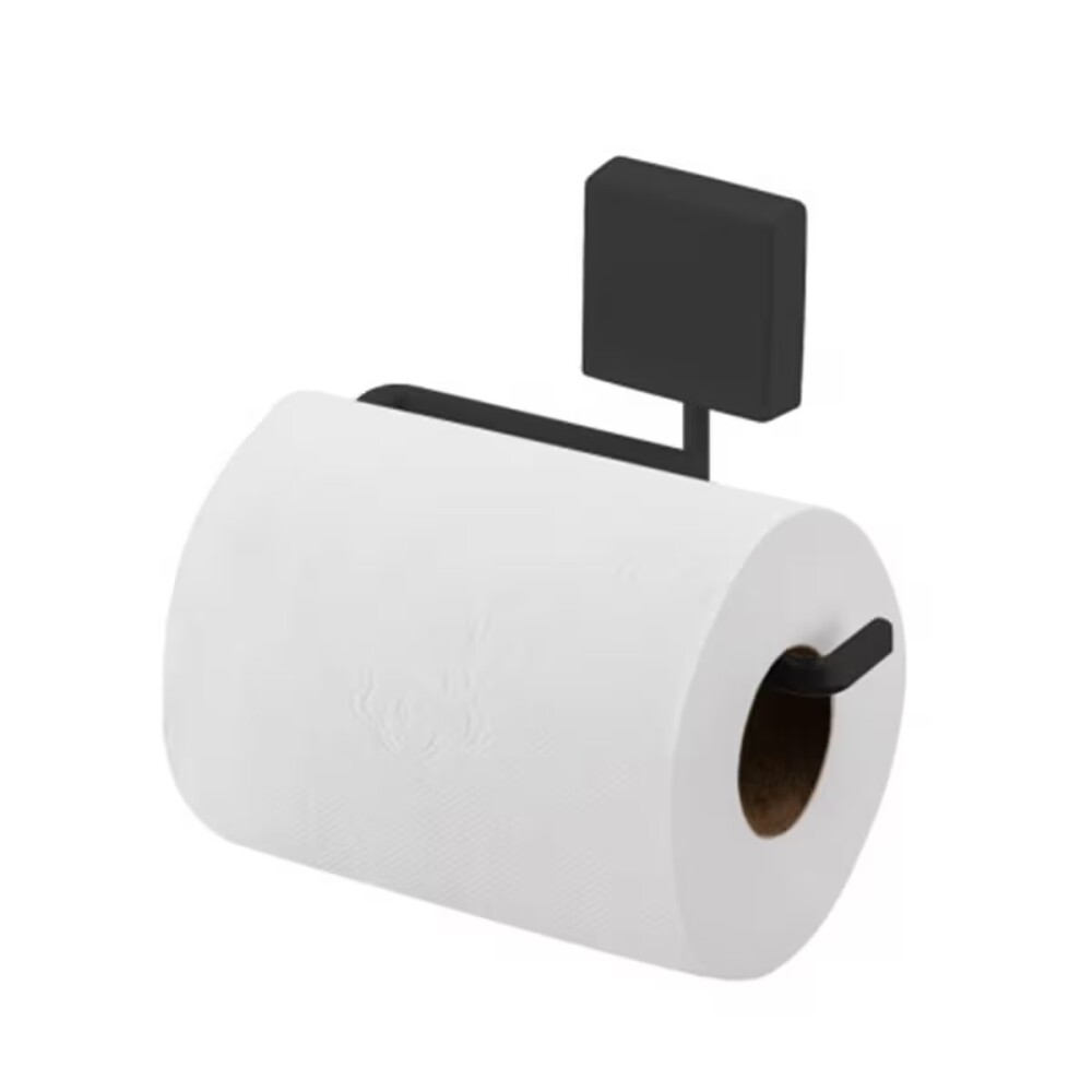 PORTARROLLOS DE BAÑO NEGRO MATE Portarrollos De Baño Negro Mate