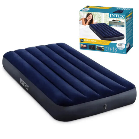 Colchon Intex 1 Plaza Inflable Clásico Resistente Inx064757