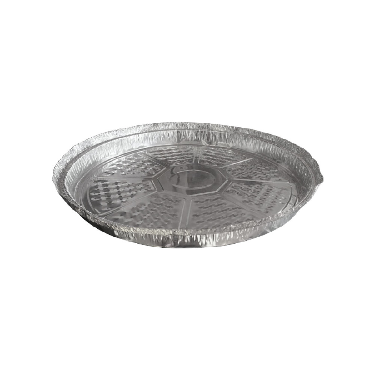BANDEJA ALUMINIO PARA PIZZA 25X2CM 1100ML CX100 